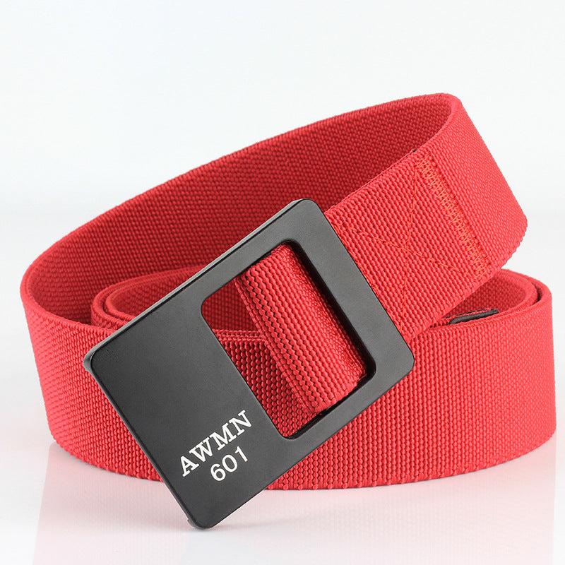 Stretch Woven Belt Versatile Jeans Belt Casual Belt