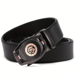 CKB PL Men's Leather Belt Automatic Buckle Casual Versatile Belt