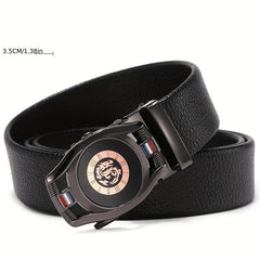 CKB PL Men's Leather Belt Automatic Buckle Casual Versatile Belt