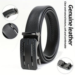 Men's Retro Business Casual Pants Belt for Daily Use