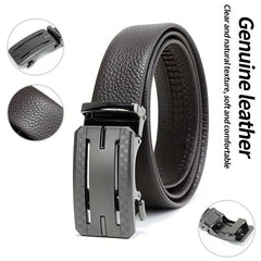 Men's Retro Business Casual Pants Belt for Daily Use