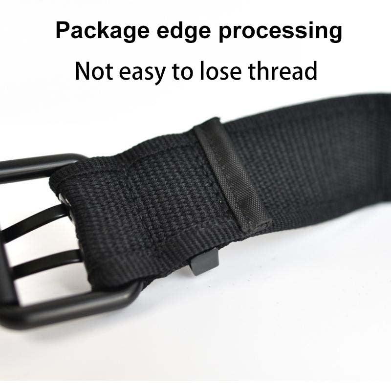 Men's Army Military Nylon Webbing Tactical Belt Casual Unisex Belts