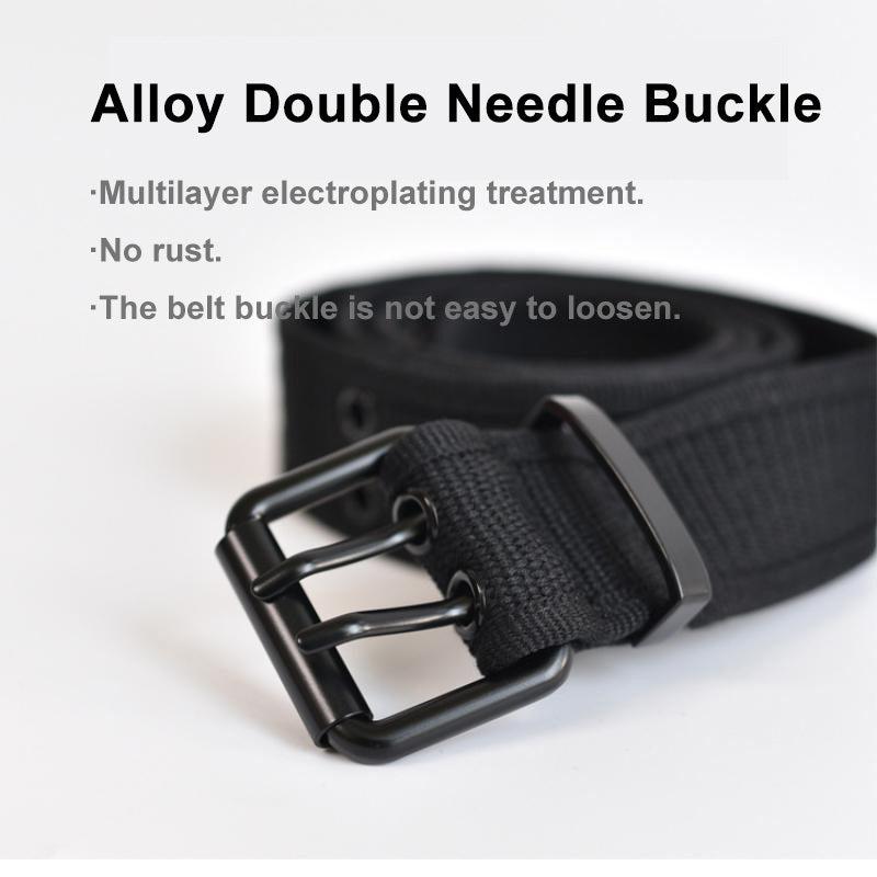 Men's Army Military Nylon Webbing Tactical Belt Casual Unisex Belts