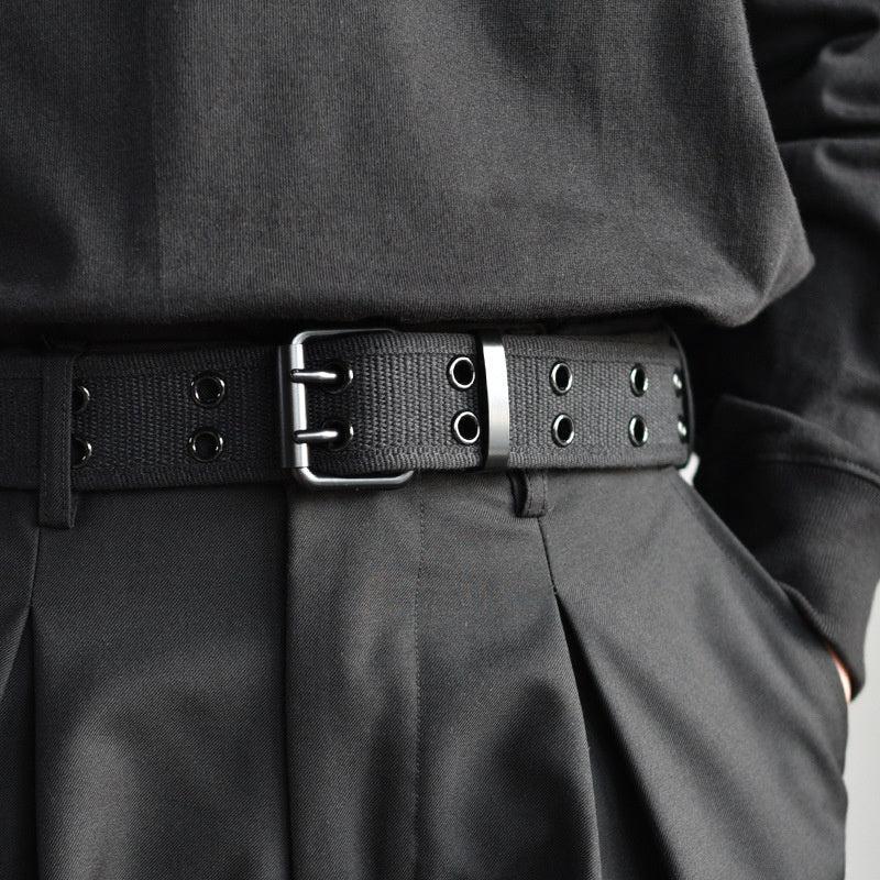 Men's Army Military Nylon Webbing Tactical Belt Casual Unisex Belts