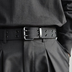 Men's Army Military Nylon Webbing Tactical Belt Casual Unisex Belts