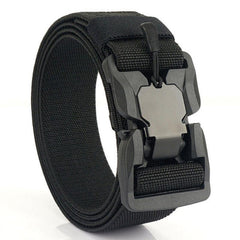 Tactical Belt Quick Release Elastic Casual Nylon Tooling Training Belt
