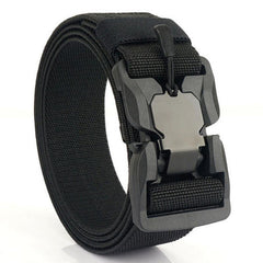 Tactical Belt Quick Release Elastic Casual Nylon Tooling Training Belt