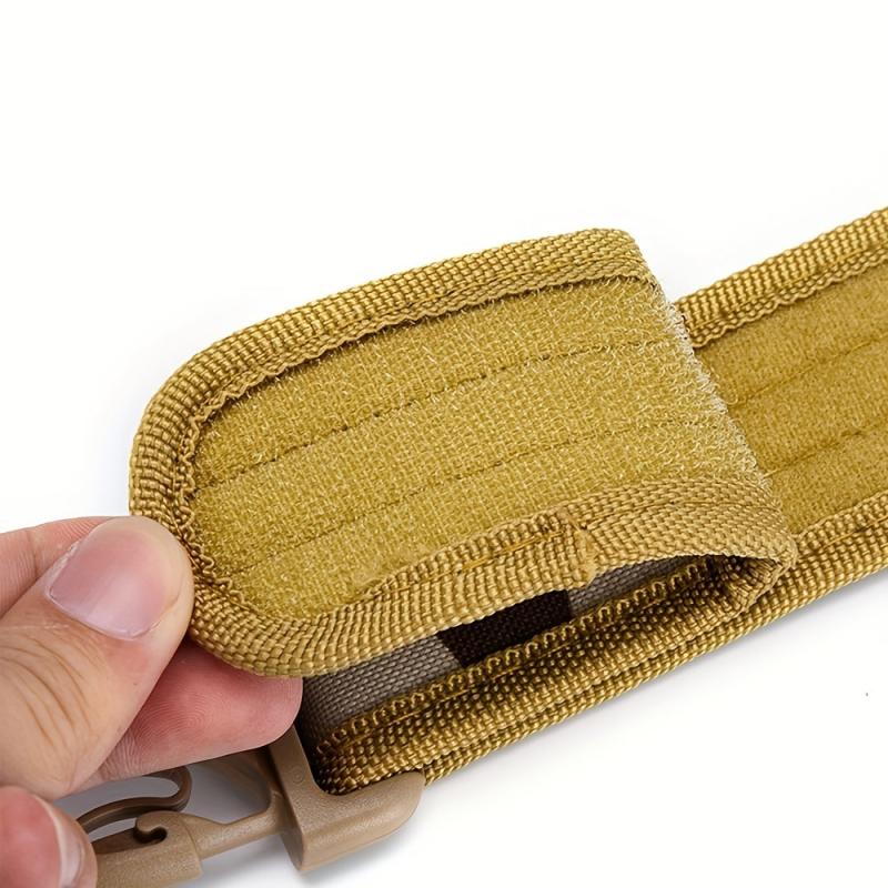 Outdoor Camouflage Tactical Belt Military Fan Oxford Cloth Belt