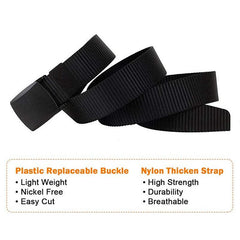 Men's Military Automatic Buckle Belt Tactical Canvas Belt