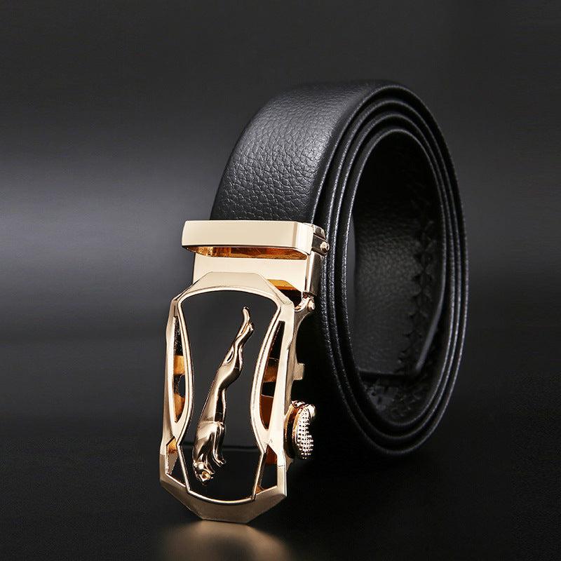 Men's Business Automatic Buckle Belt