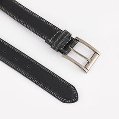 Men's Leather Belt Pin Buckle Jeans Cowhide Belt Extra Thick High End