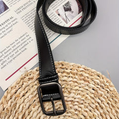 Men's Retro PU Leather Buckle Belt