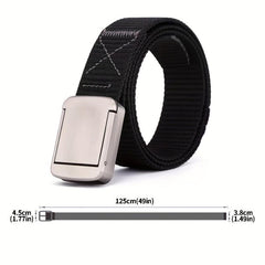 Men's Outdoor Work Belt with Beer Opener Buckle
