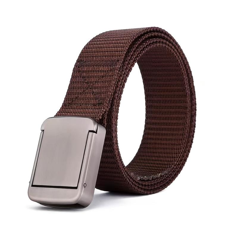 Men's Outdoor Work Belt with Beer Opener Buckle