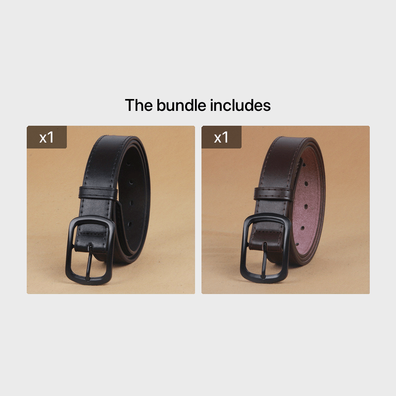 Men's Buckle Belt Jeans Belt For Dad Husband And Boyfriend