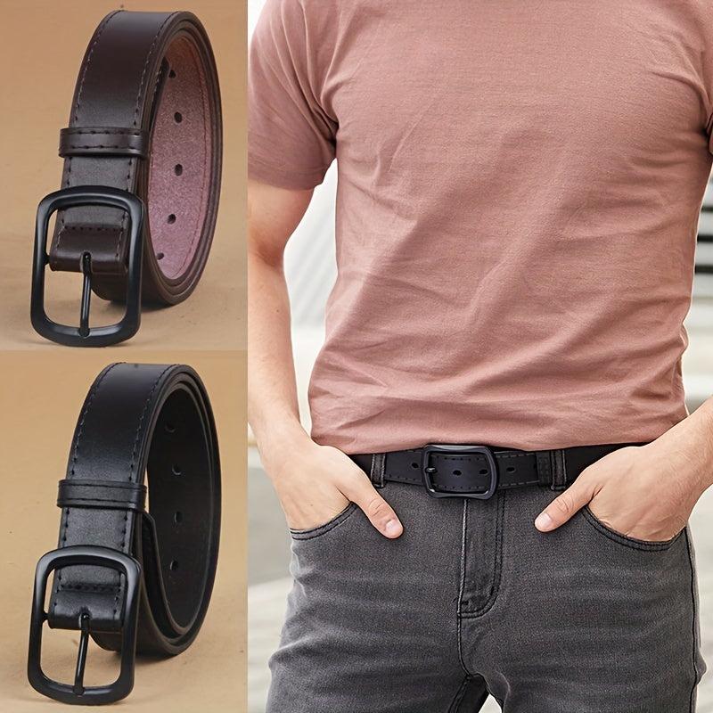 Men's Buckle Belt Jeans Belt For Dad Husband And Boyfriend