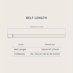 Men's Skull Alloy Automatic Buckle PU Belt