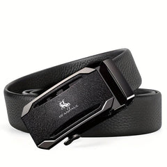 Men's Automatic Buckle PU Leather Belt