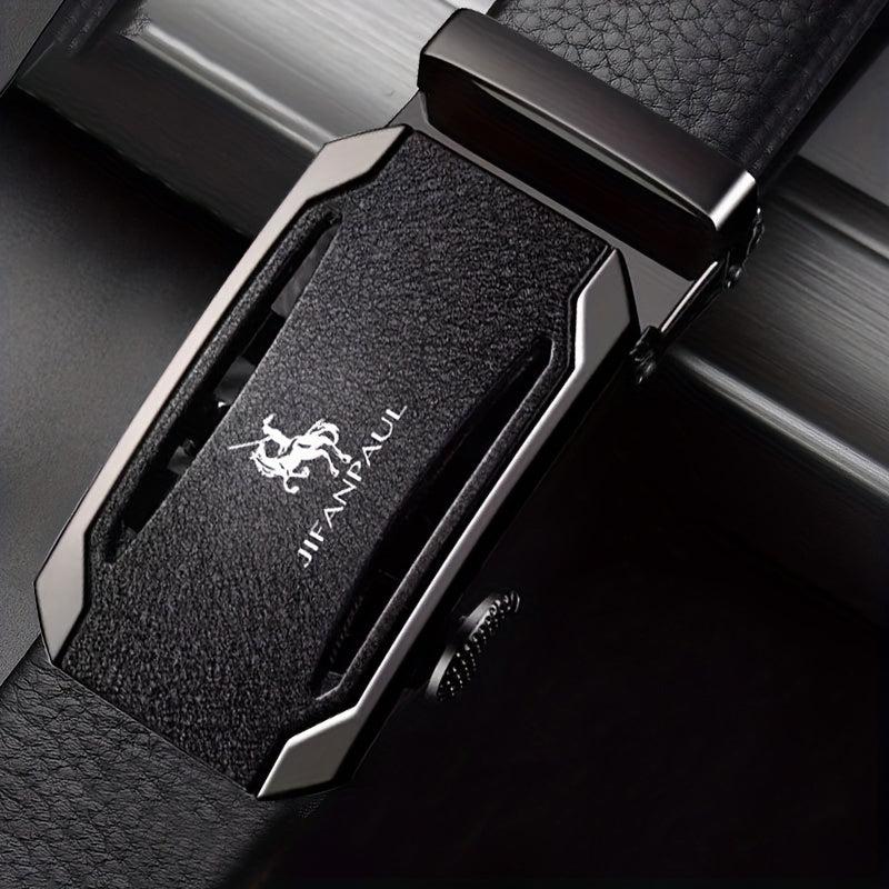 Men's Automatic Buckle PU Leather Belt