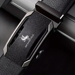 Men's Automatic Buckle PU Leather Belt