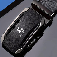 Men's Automatic Buckle PU Leather Belt