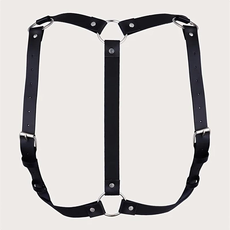 Men's Adjustable Shoulder Ring Suspenders Waistband