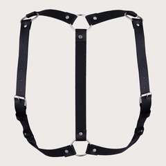 Men's Adjustable Shoulder Ring Suspenders Waistband
