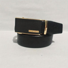 Men's Leather Belt Automatic Buckle Business Suit Waist Strap