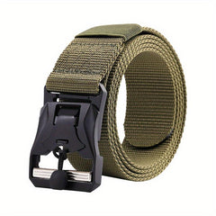 Outdoor Tactical Nylon Magnetic Buckle Belt For Men