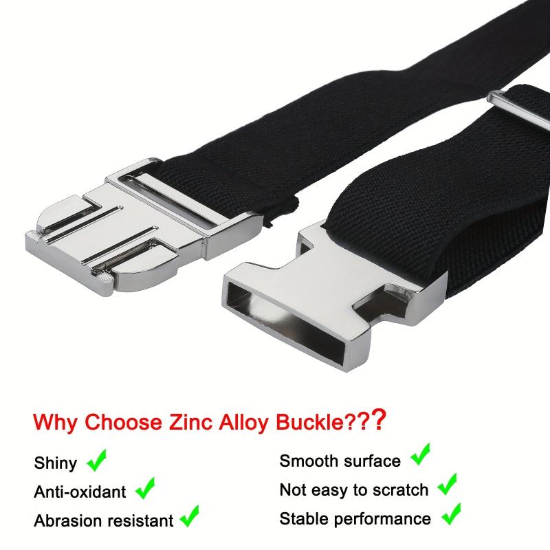 Adjustable Elastic Buckle Belt for Men