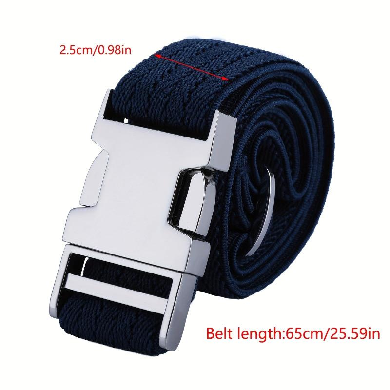 Adjustable Elastic Buckle Belt for Men