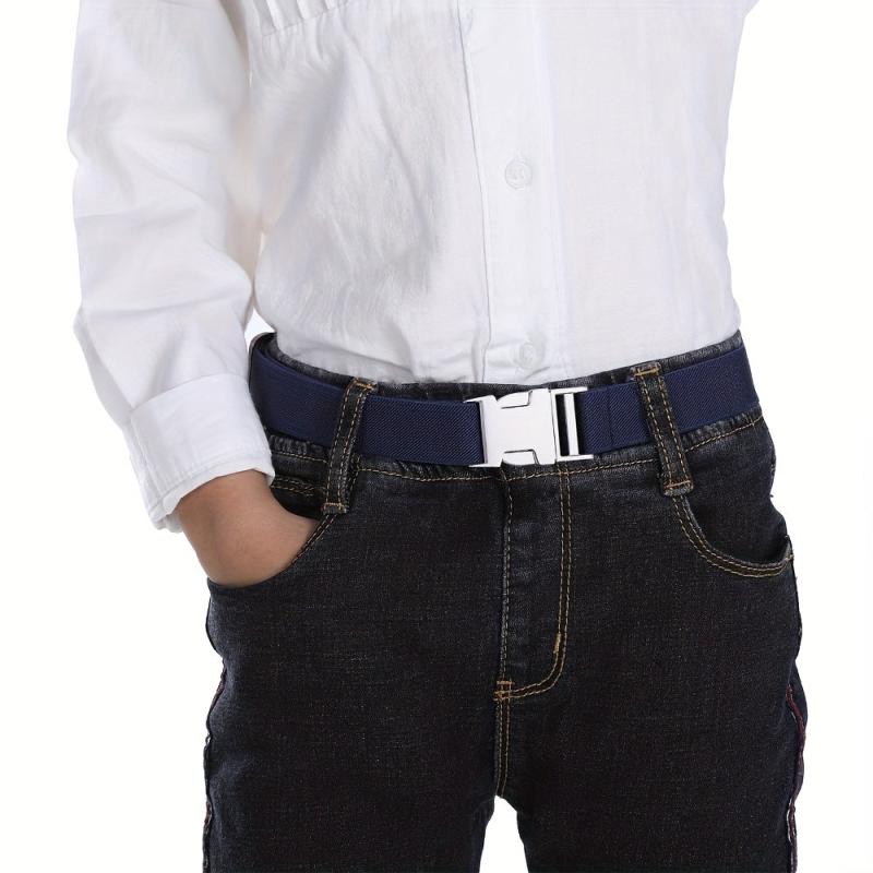 Adjustable Elastic Buckle Belt for Men