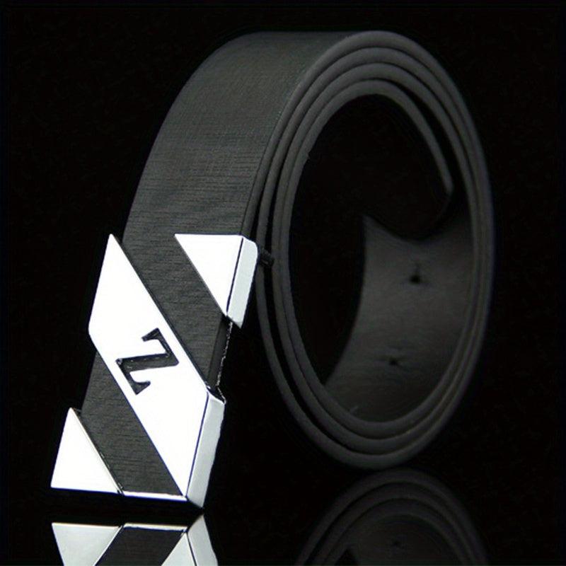 Men's Leather Belt for Work Business Gift for Dad and Husband