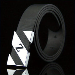 Men's Leather Belt for Work Business Gift for Dad and Husband