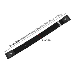 Elastic Adjustable Belt For Jeans Invisible Stretch Belt