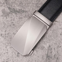 Men's Automatic Buckle Belt Business Casual Cowhide Belt