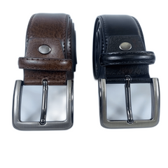 Classic Leather Pin Buckle Belt