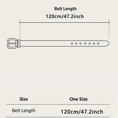 Men's Needle Buckle Retro Casual Jeans Belt