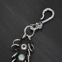 Double Layers Waist Chain Rock Punk Hipster Pant Keychain