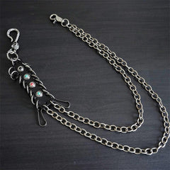 Double Layers Waist Chain Rock Punk Hipster Pant Keychain