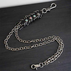 Double Layers Waist Chain Rock Punk Hipster Pant Keychain