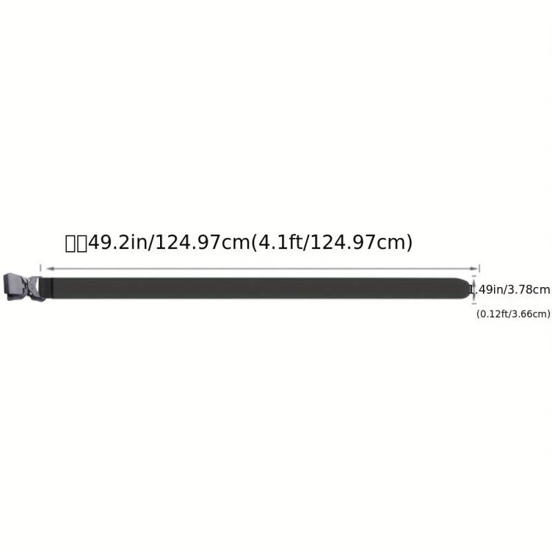 Double Quick Release Aluminum Buckle Belt for Tactical Use