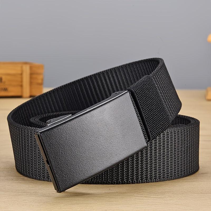 Canvas Belt Men's Automatic Buckle Quick-drying Belt