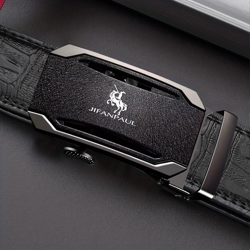 Men's Buckle Belt Business Decorative Belt for Party Holiday