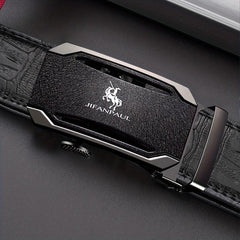 Men's Buckle Belt Business Decorative Belt for Party Holiday