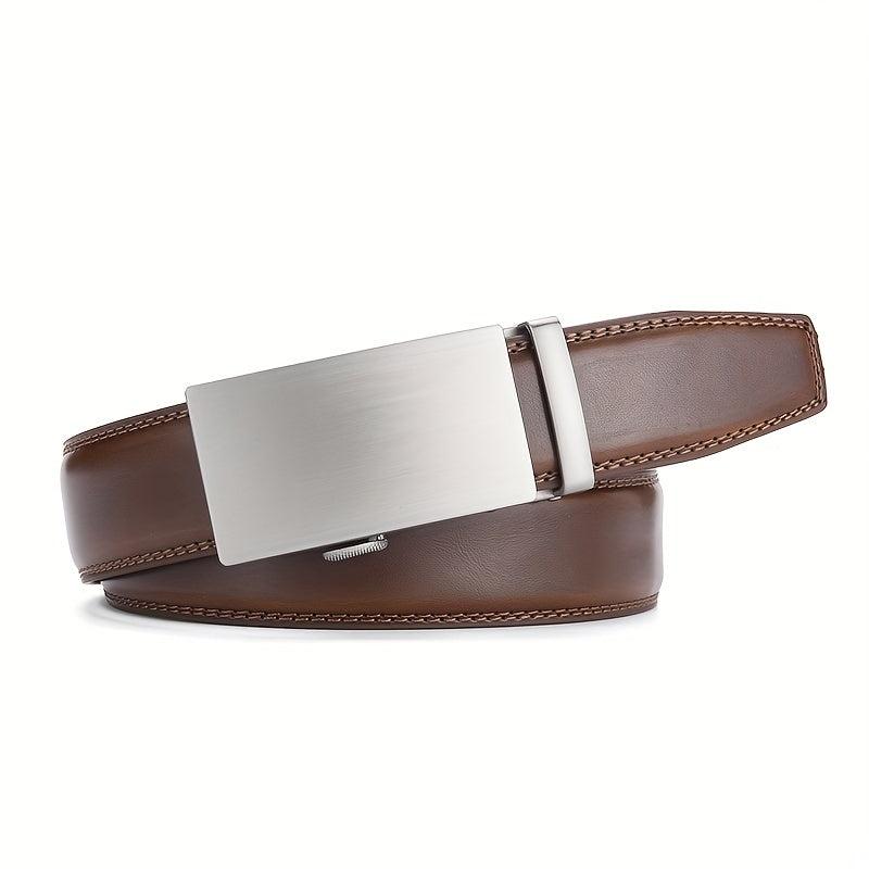 Men's Cow Leather Belt Coffee