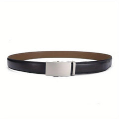 Men's Cow Leather Belt Coffee