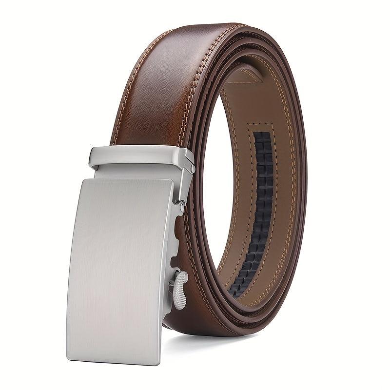 Men's Cow Leather Belt Coffee