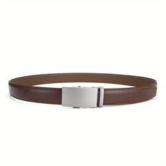 Men's Cow Leather Belt Coffee
