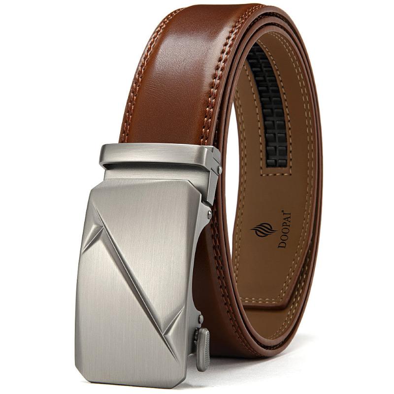 Men's Casual Adjustable PU Dress Belt